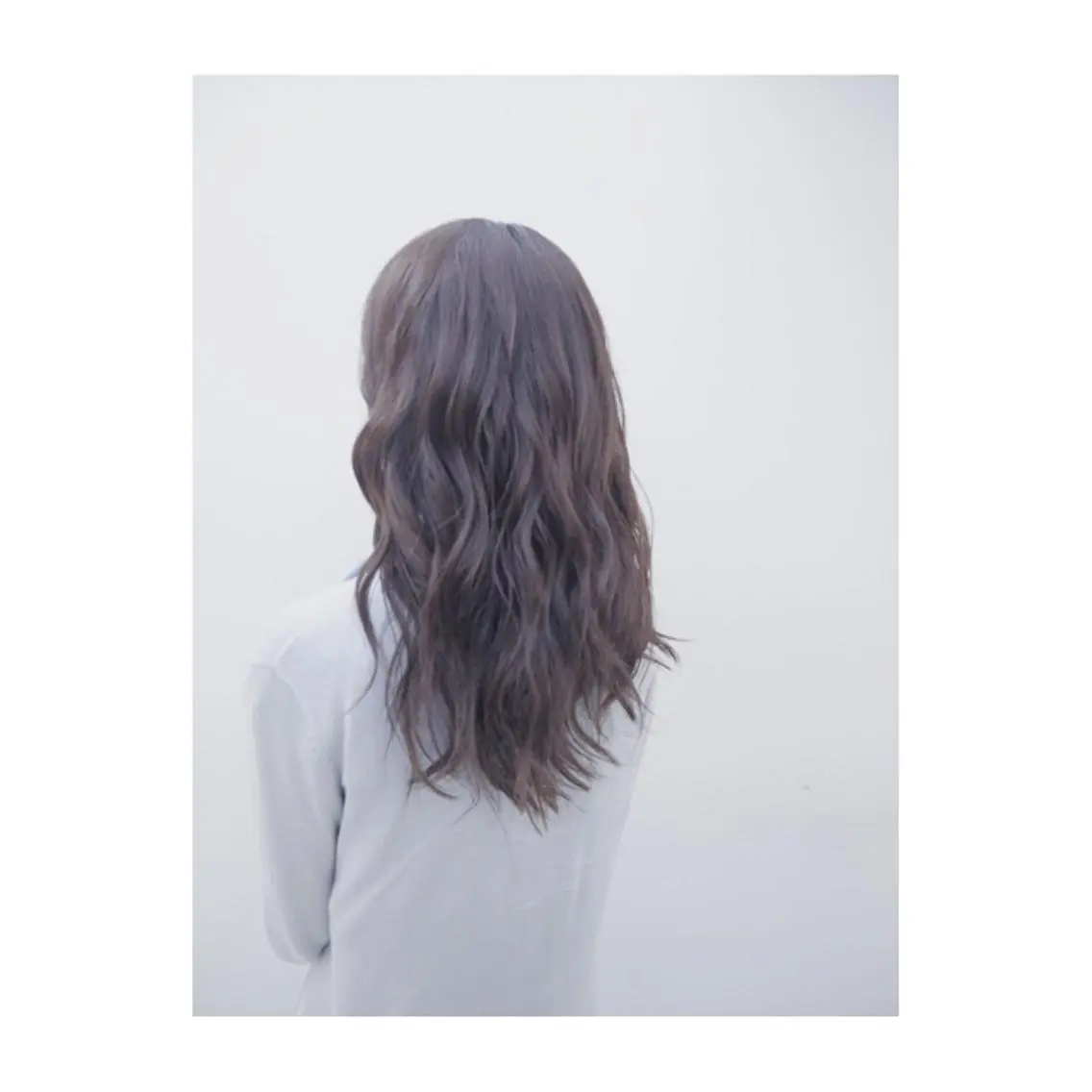 セミロング カラー 永岡 鉄平のヘアスタイル