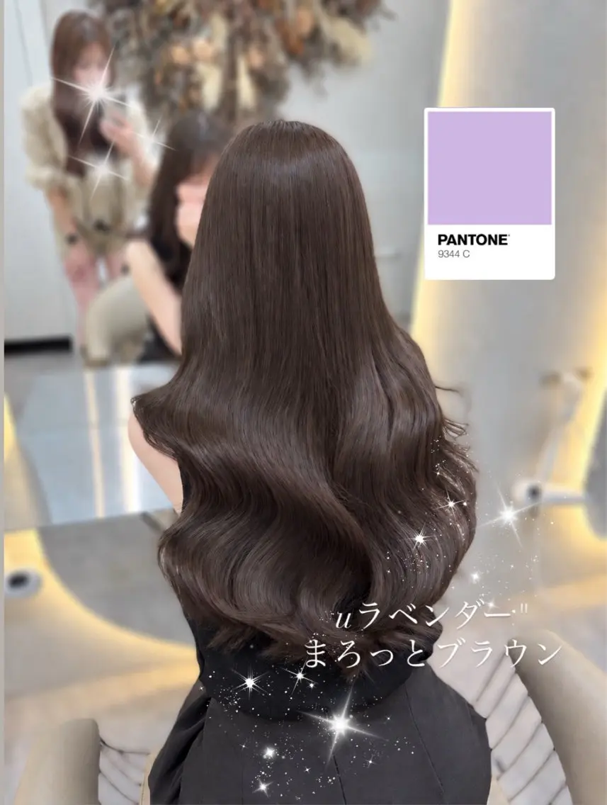 ロング カット ヘアカラー トリートメント 韓国トレンド💓 阿部あんじゅのヘアスタイル