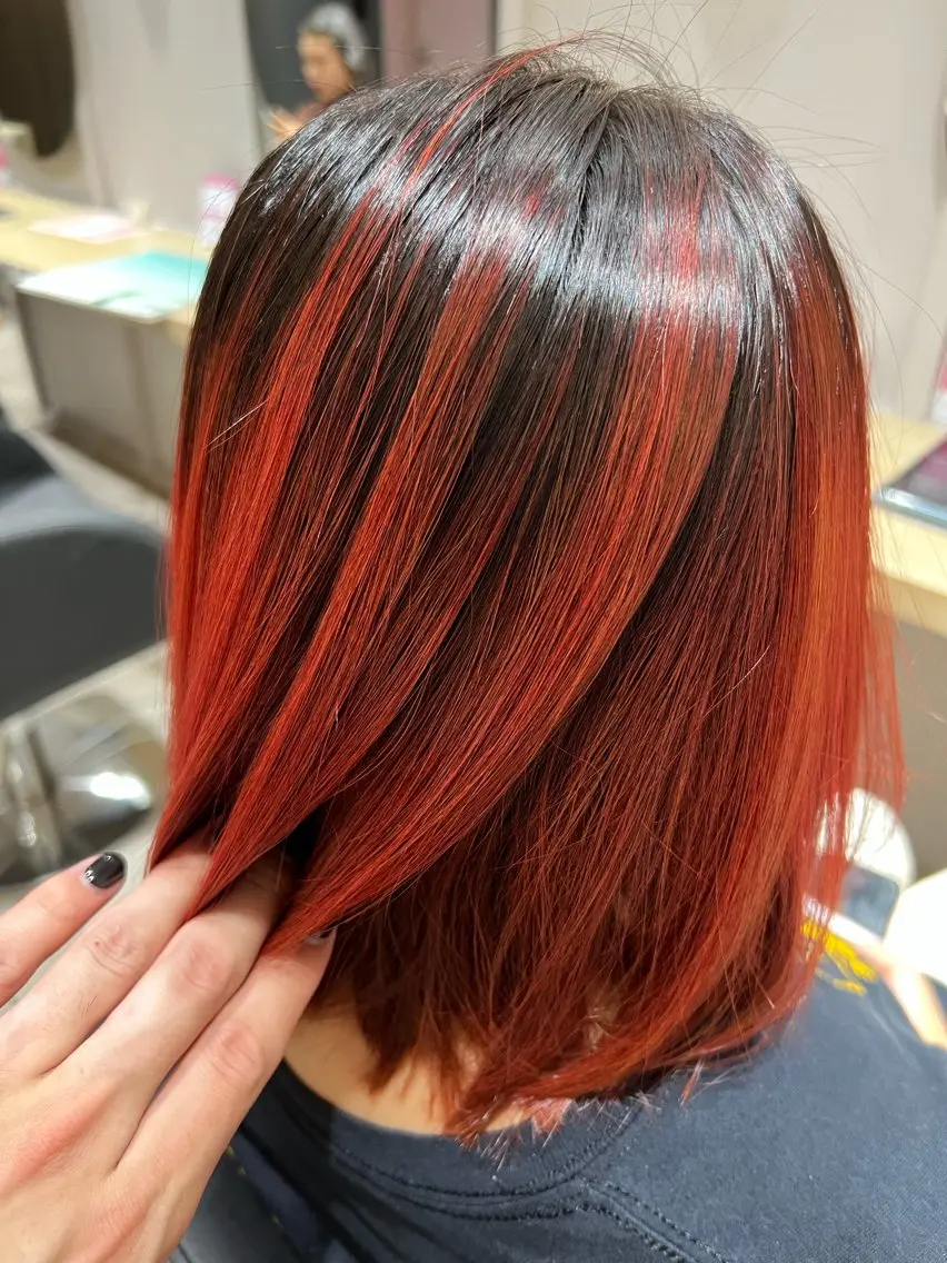 カラー 🐻千葉 碧和🐻のヘアスタイル