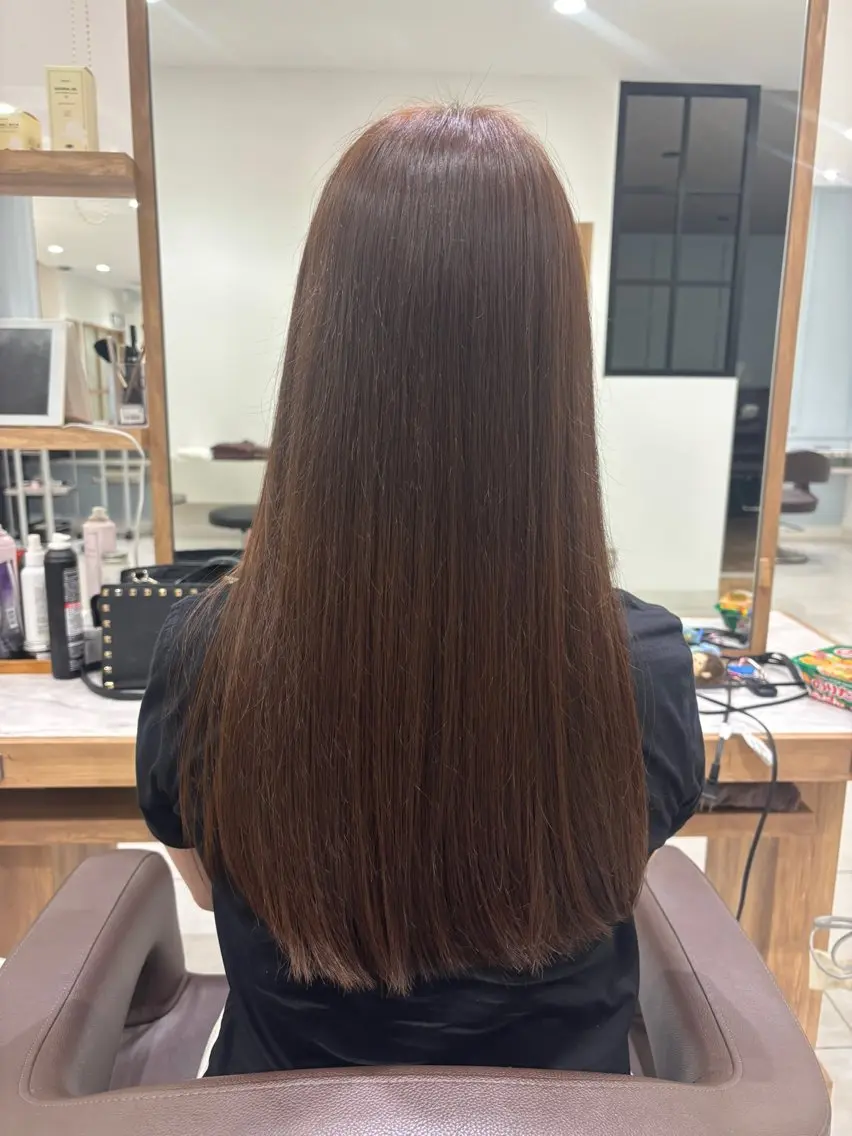 ロング カラー ヘアカラー 小池 麻美のヘアスタイル