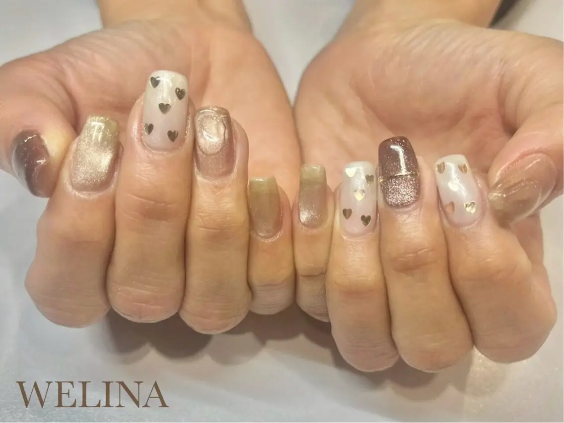 ネイル ハンドネイル WELINA Fujisawaのネイルデザイン
