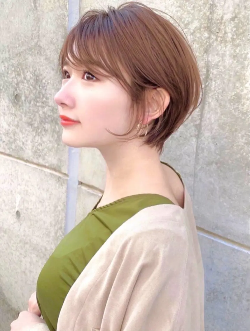 ショート カット ヘアカラー 💐ショート/レイヤ ー💐荒砂のヘアスタイル