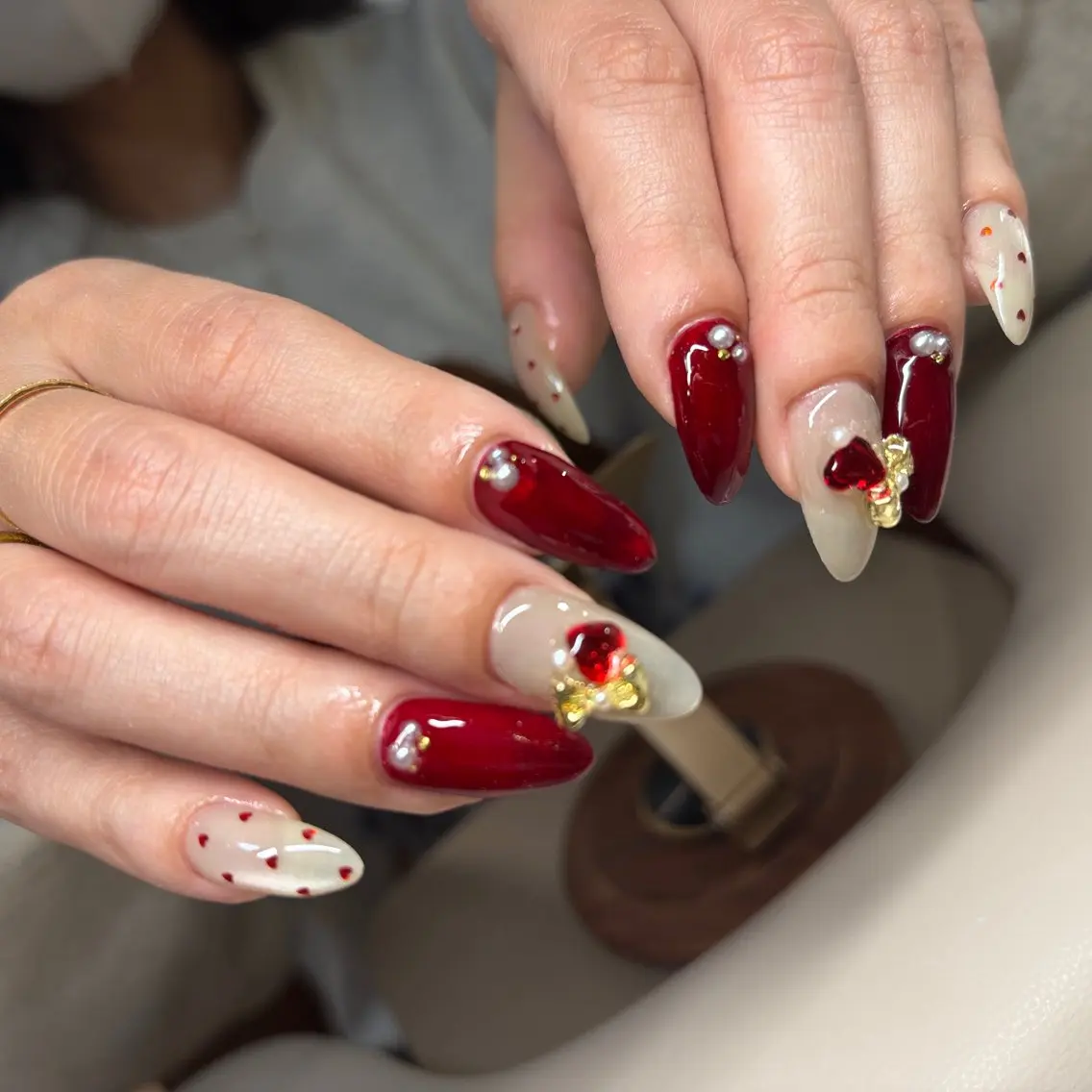 ネイル ハンドネイル 33 nail salon 徳山里美のネイルデザイン