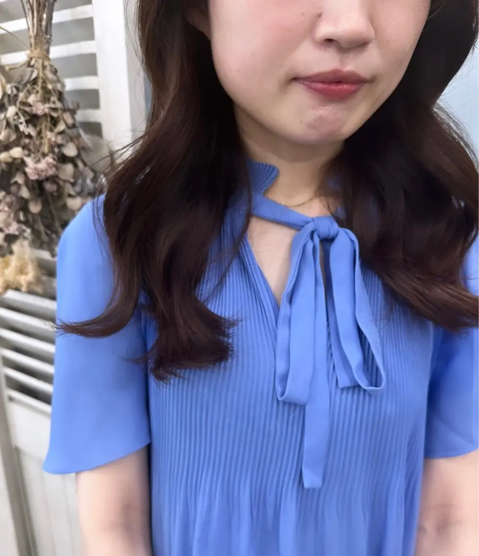 セミロング ヘアアレンジ 顔周りカット 韓国メイクサロン YUKINA東京のその他イメージ