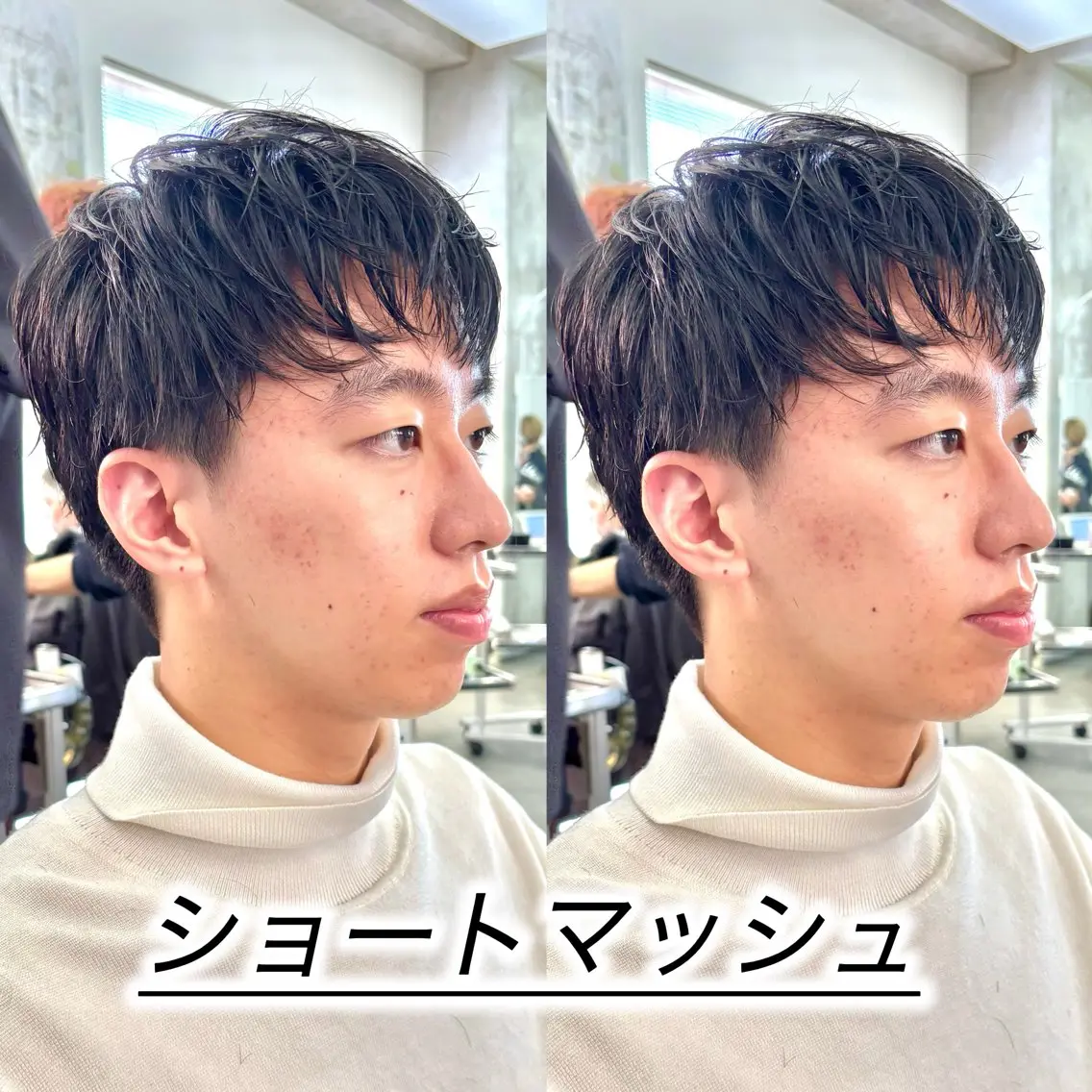 メンズ マッシュ メンズショート カット 恵比寿/egerie prime/井向幹滉のヘアスタイル