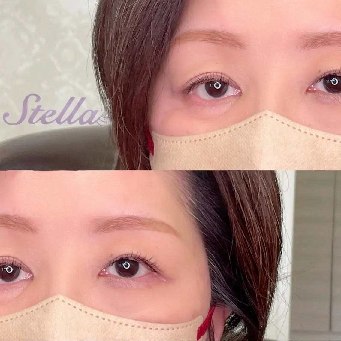 アイブロウ Stella カマダのマツエク・マツパデザイン