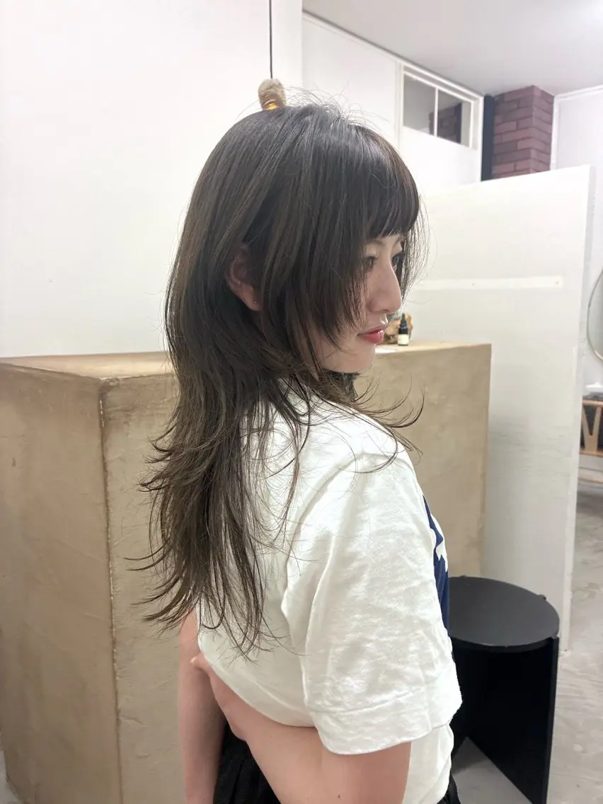 ロング カット ヘッドスパ ヘルシー×フェミニン 天神naho🧦のヘアスタイル