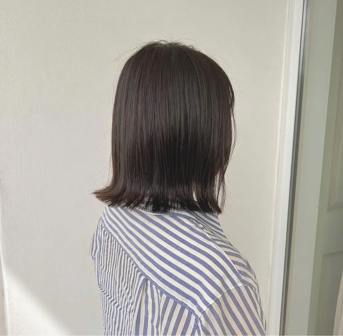 ショート 外ハネヘア 切りっぱなしボブ 👩🏼ミニボブのヘアスタイル