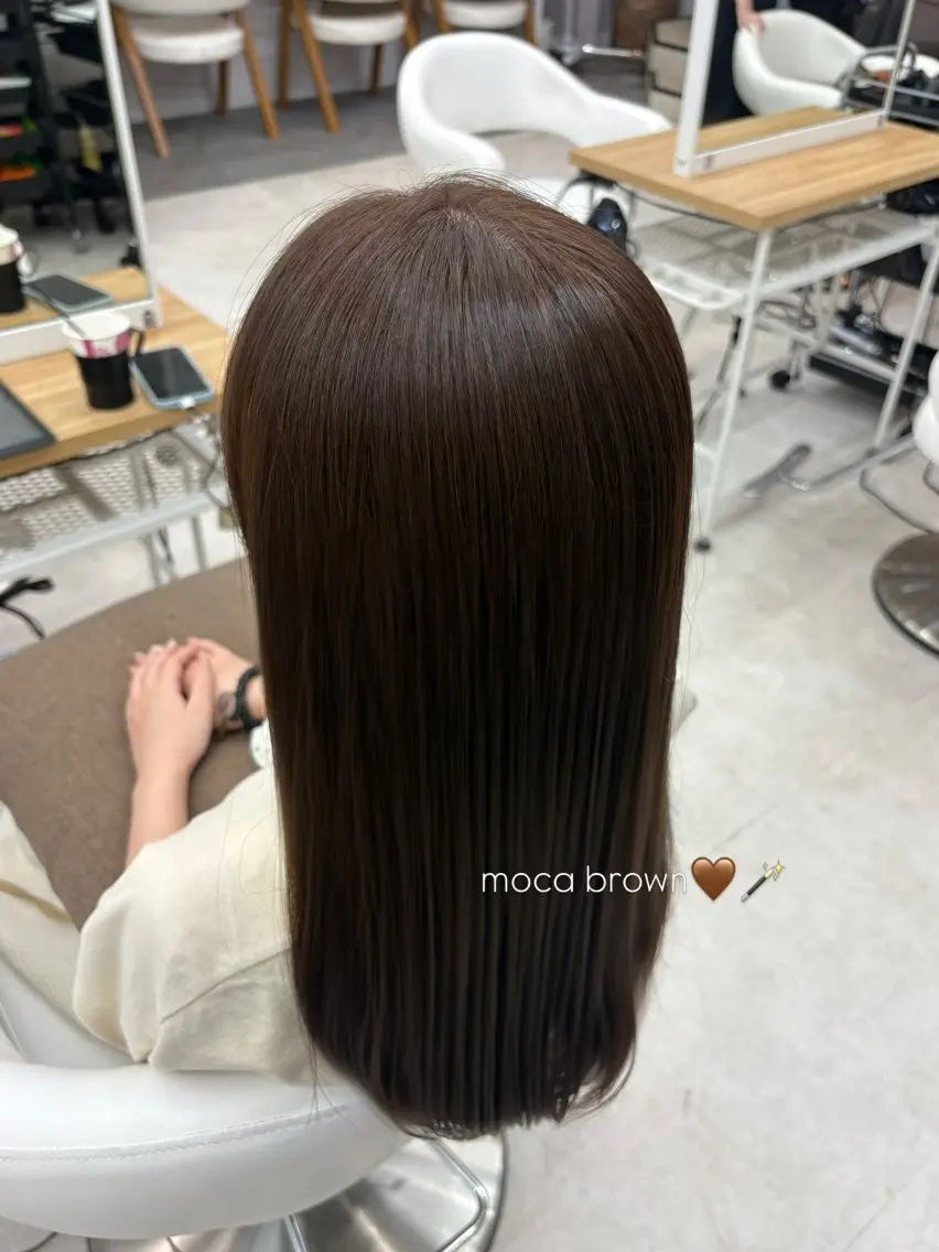 ワンカラー+トリートメント🩵✨の写真