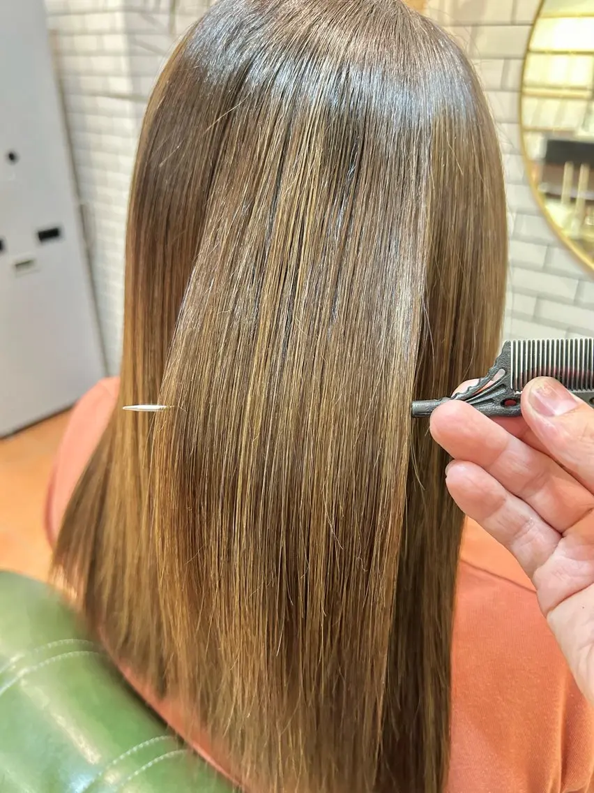 ロング カラー ヘアカラー トリートメント 石井 佑樹のヘアスタイル