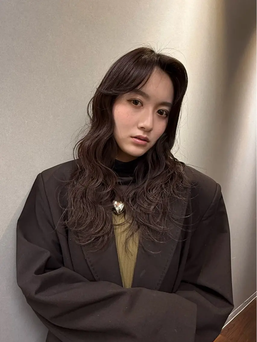 セミロング カラー ヘアカラー トリートメント "Daisy" Rio /大名・天神のヘアスタイル