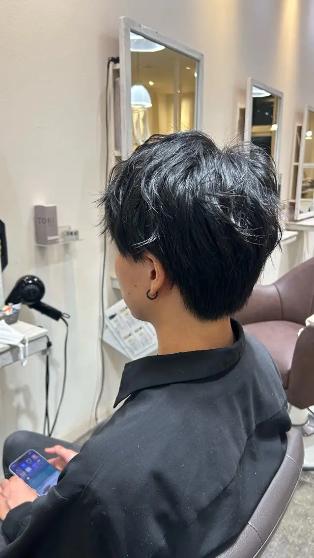 メンズ 【北生駒】大型P有り メンズカットAinaのヘアスタイル