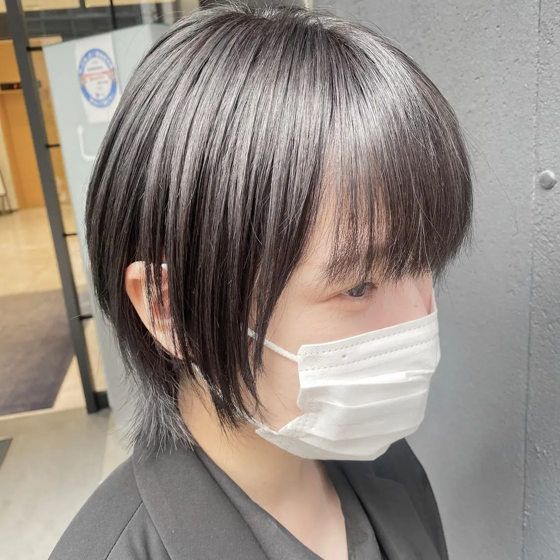 ショート カラー マンツーマン女性 美容師 奏のヘアスタイル