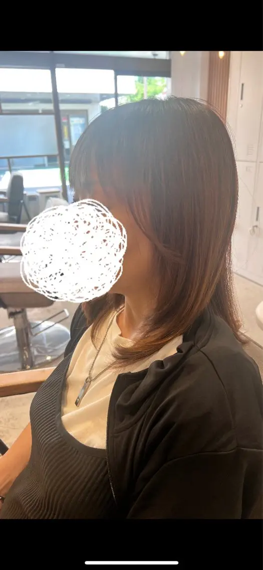 セミロング ☻ ayakaのヘアスタイル