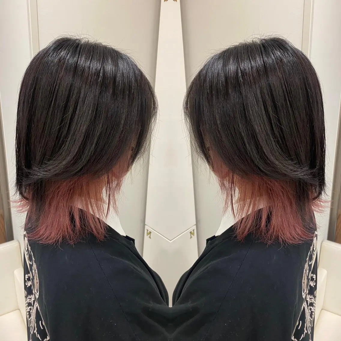 ミディアム 髪質改善カラー/店長 宮内秀峰のヘアスタイル