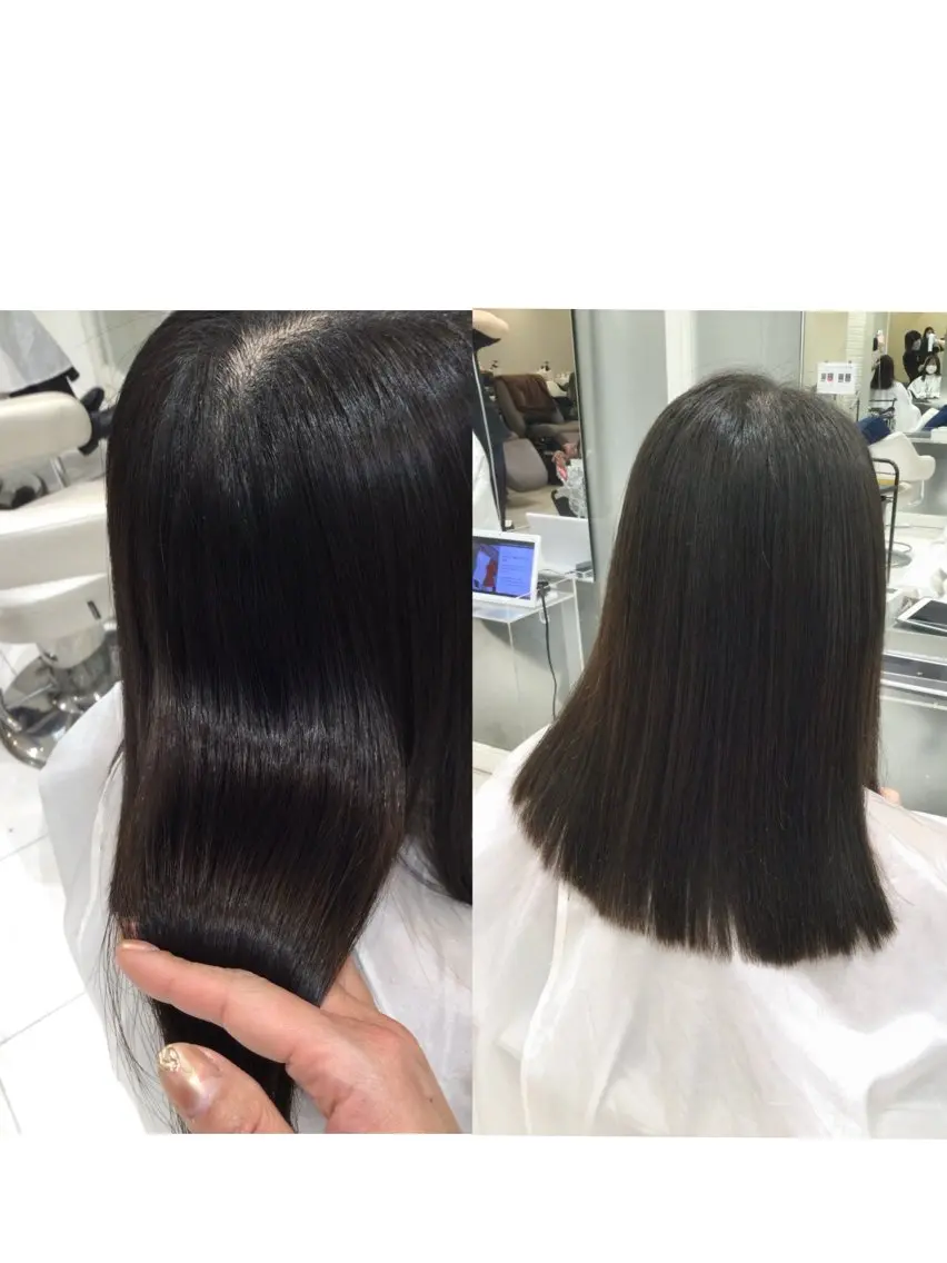 🎀カット➕縮毛矯正🎀当日予約OK✨️の写真