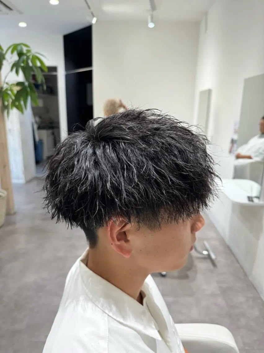 学生様限定(高校生・大学生)カット+パーマの写真