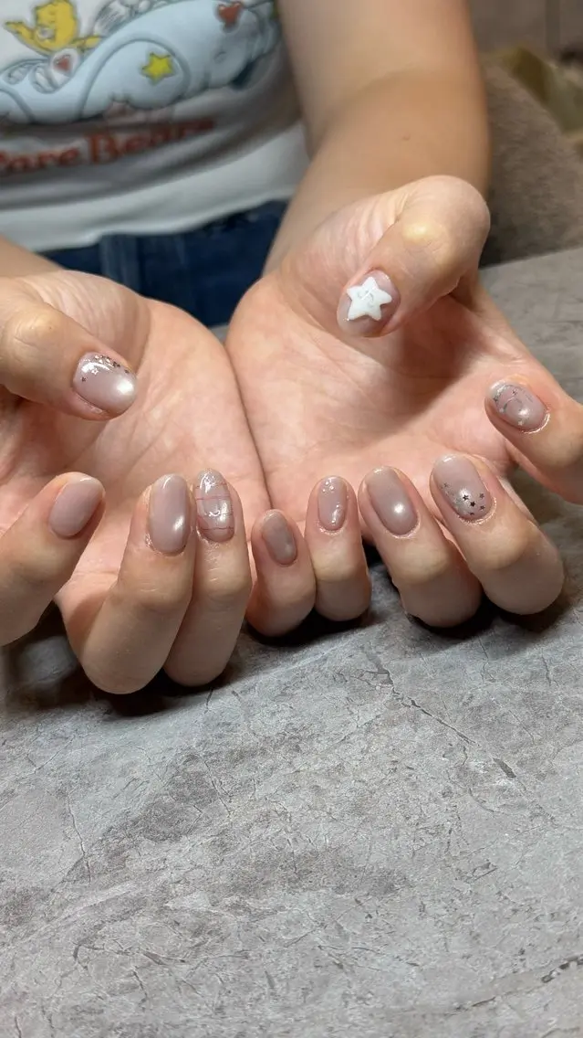 ネイル ハンドネイル 三条河原町IROHA NAIL Mihoのネイルデザイン