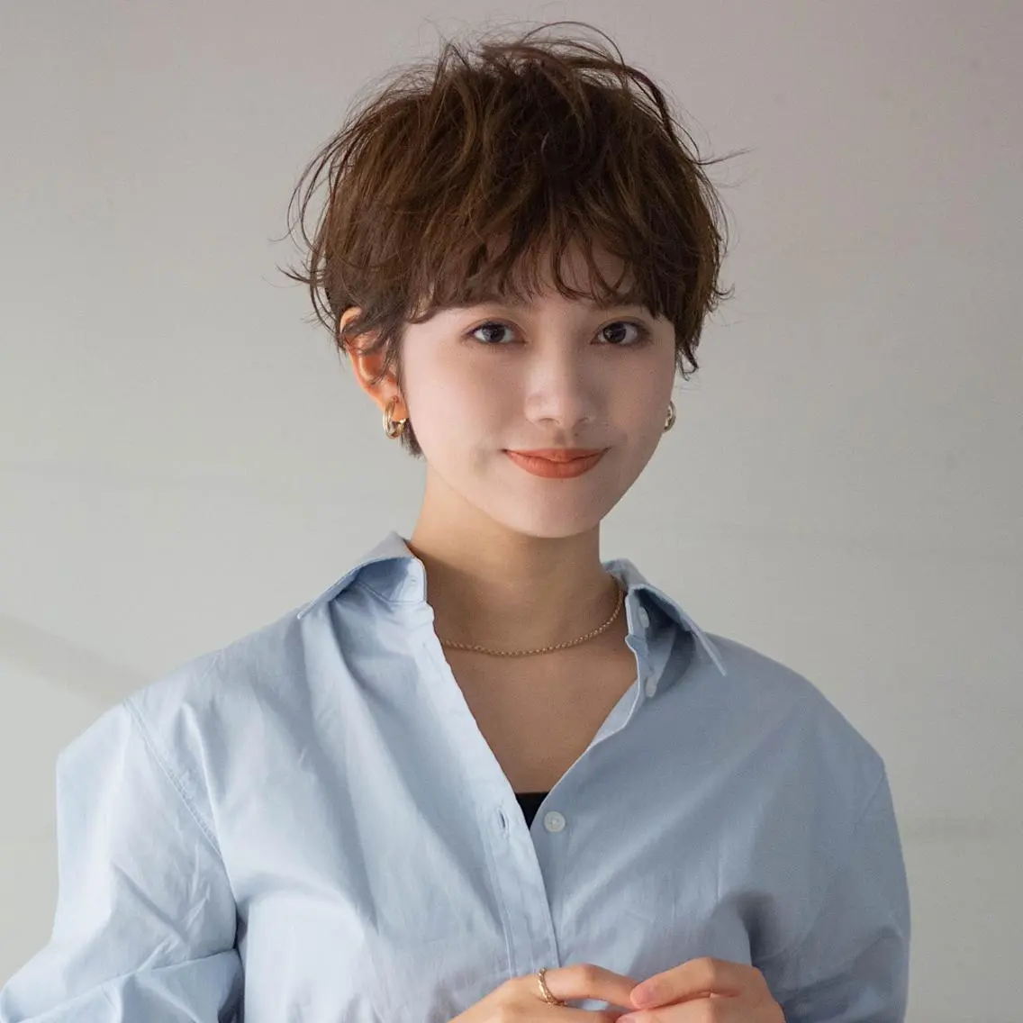 ショート パーマ 浅沼 ゆいのヘアスタイル