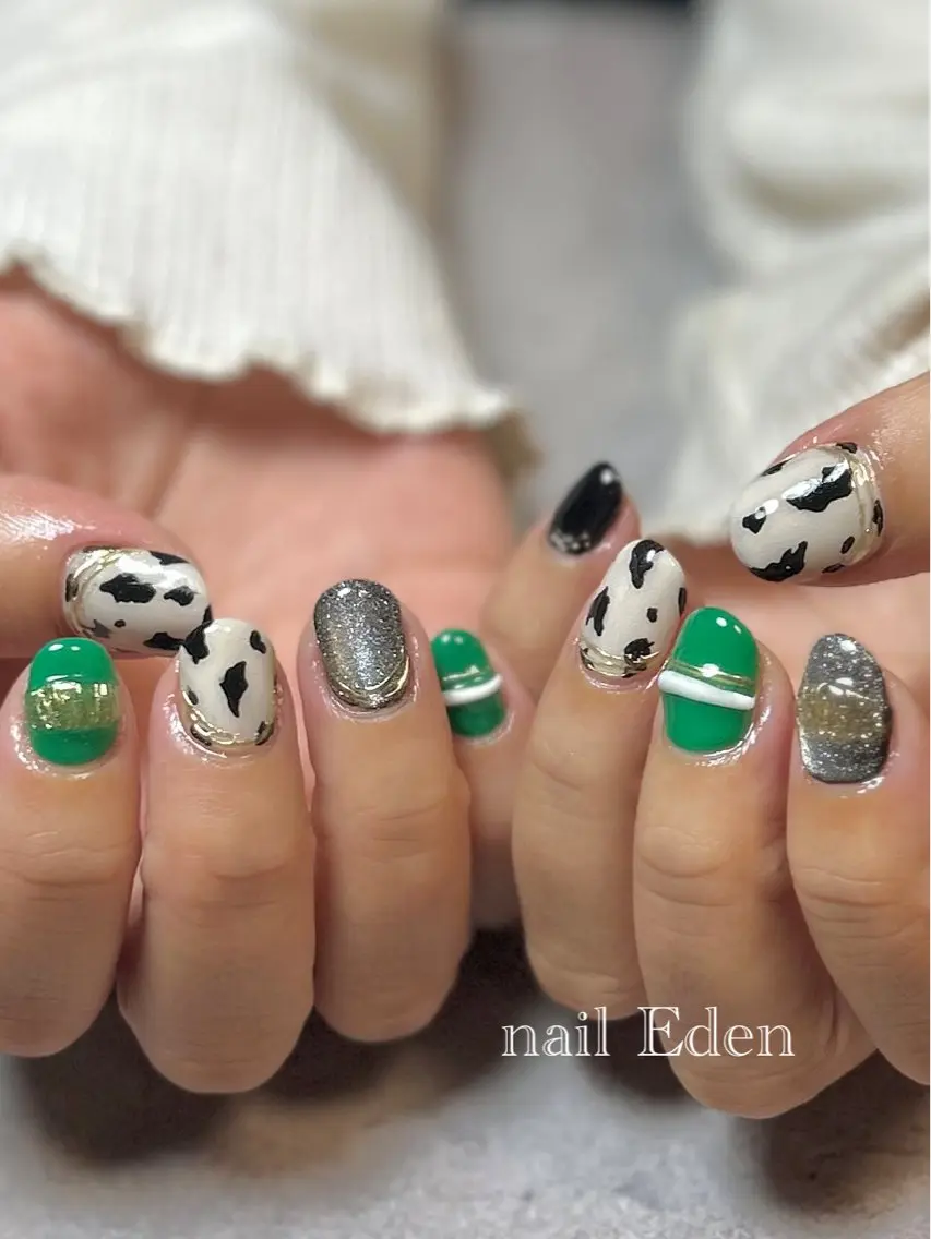ネイル 持ち込み Eden ♾️のネイルデザイン