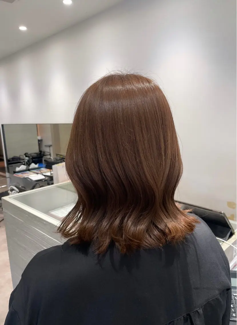 ミディアム 🤍tomoka 🤍のヘアスタイル