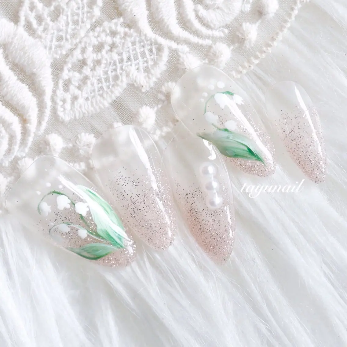 ネイル アートネイル ジェルネイル パラジェル ハンドネイル ネイルサロン 【たゆnail】のネイルデザイン