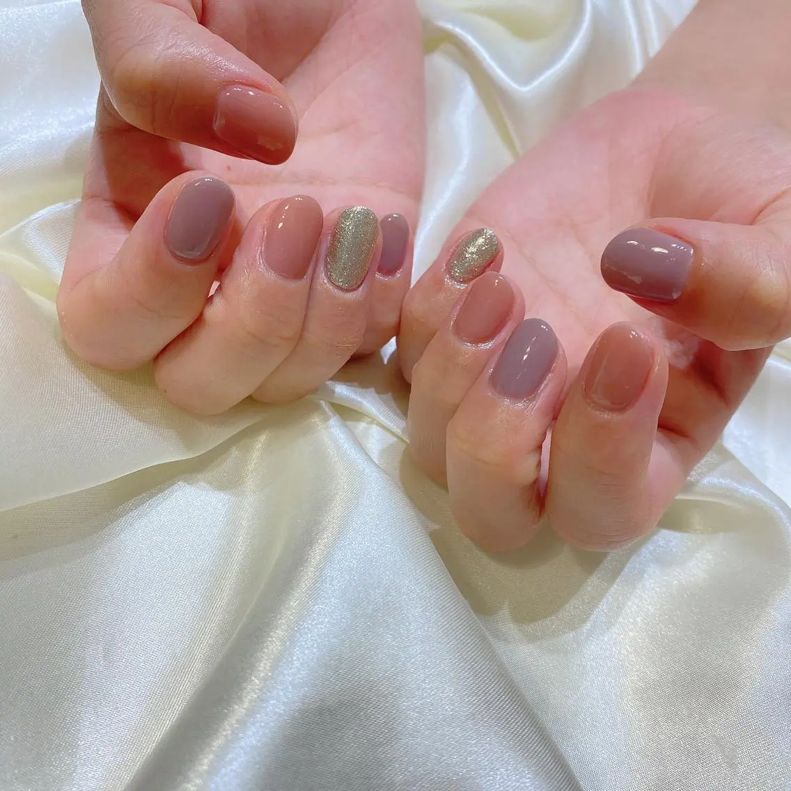 ネイル ハンドネイル 西岡 杏のネイルデザイン
