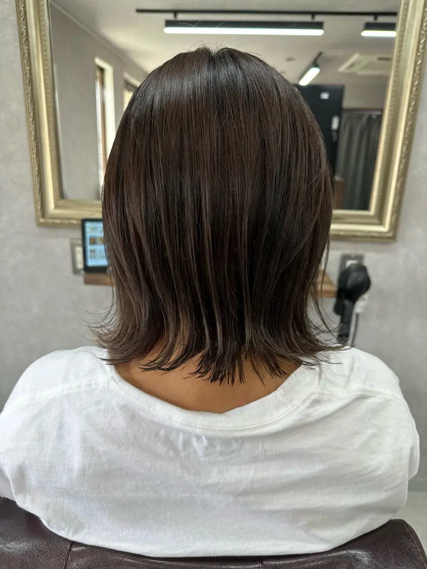 ショート カット ヘアカラー トリートメント Lien 深井店のヘアスタイル