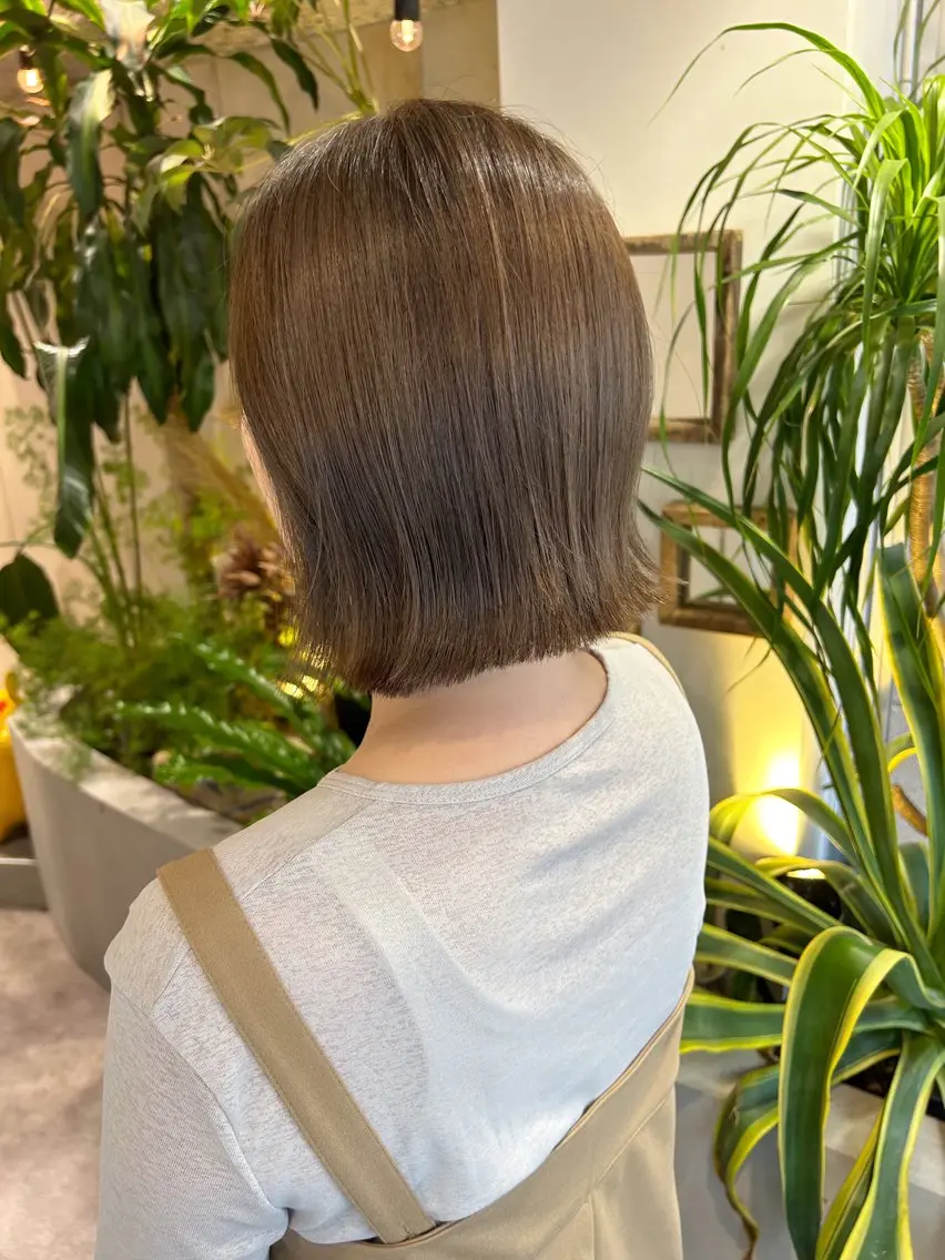 ショート ヘアカラー トリートメント topstylist 満足度⭐️堀川星哉のヘアスタイル