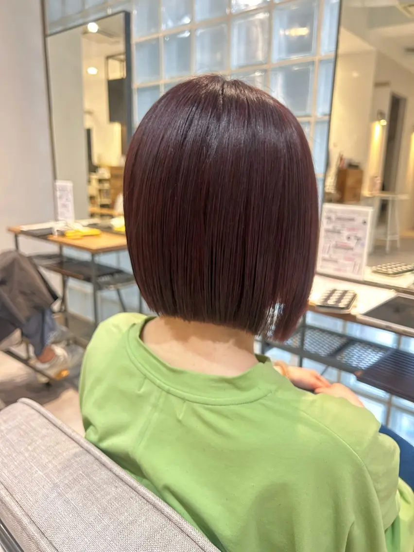 カラー 相良 若奈のヘアスタイル