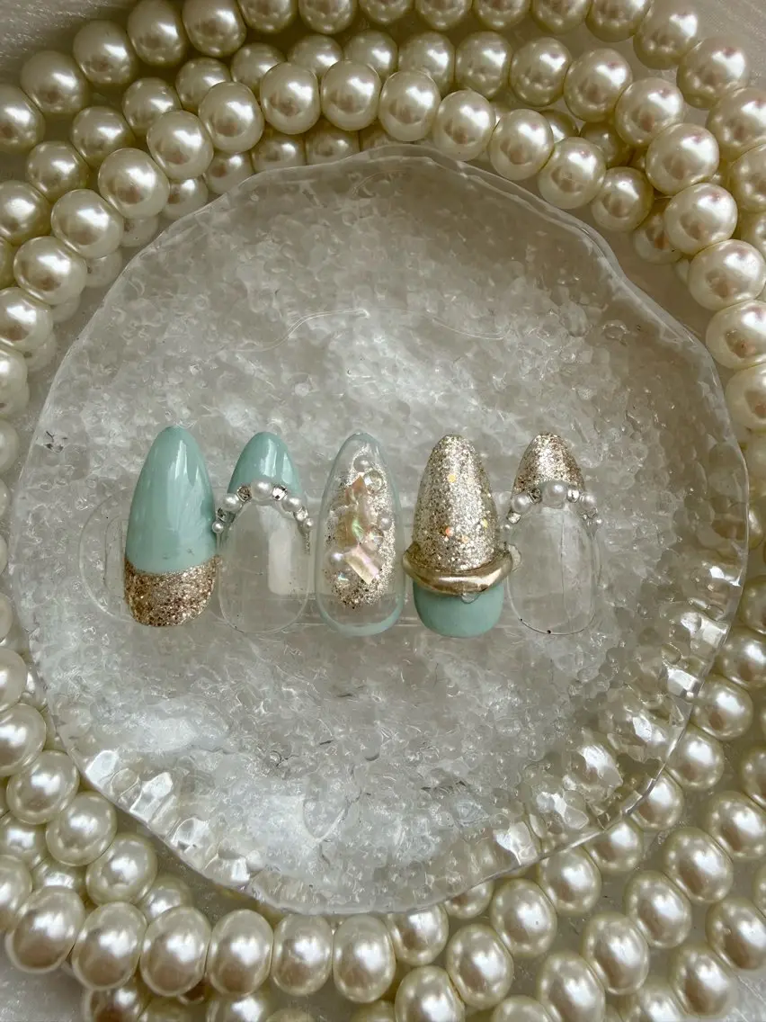 ネイル アートネイル フレンチネイル ニュアンスネイル ハンドネイル Seajewel Nailのネイルデザイン