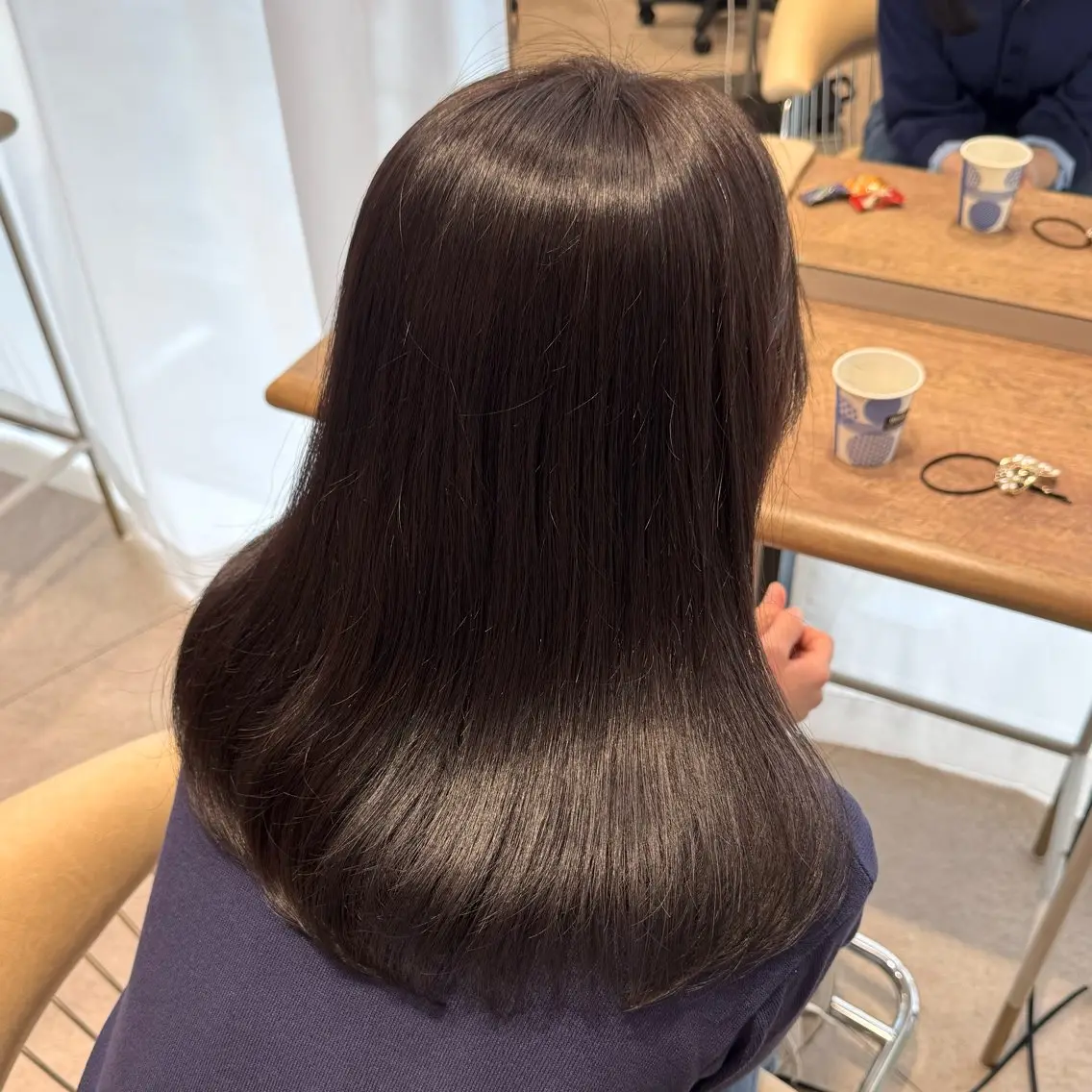 ワンカラー+超音波クイックトリートメント✮の写真