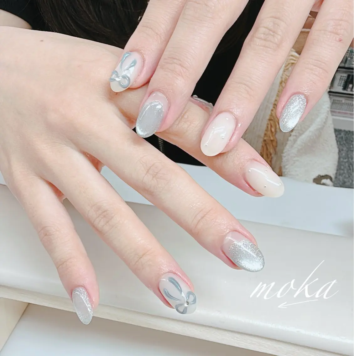 ネイル ハンドネイル ハンドケア 胡蝶蘭レディースサロ ンNailMOKAのネイルデザイン