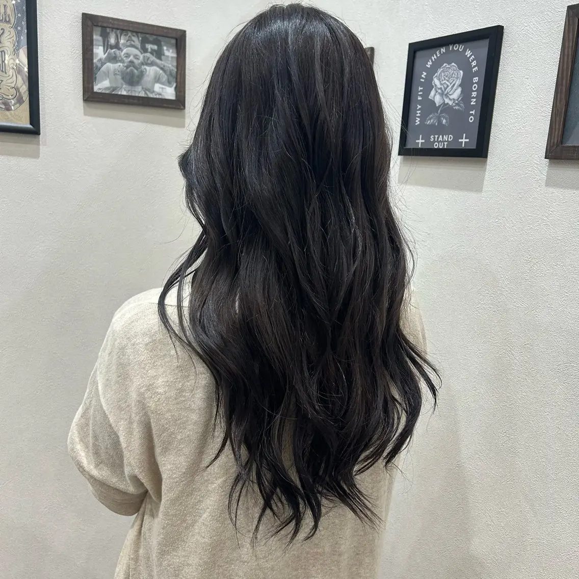 ロング 嶋田 和花のヘアスタイル
