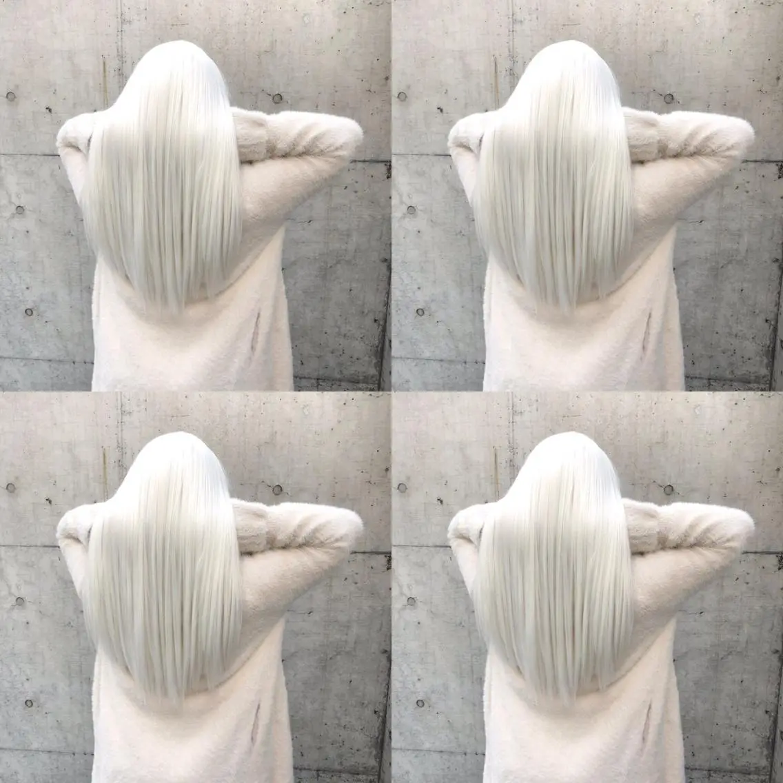 ロング カラー カット ヘアカラー トリートメント ヘアセット 韓国レイヤーカット/ 儚げカラーチナツのヘアスタイル