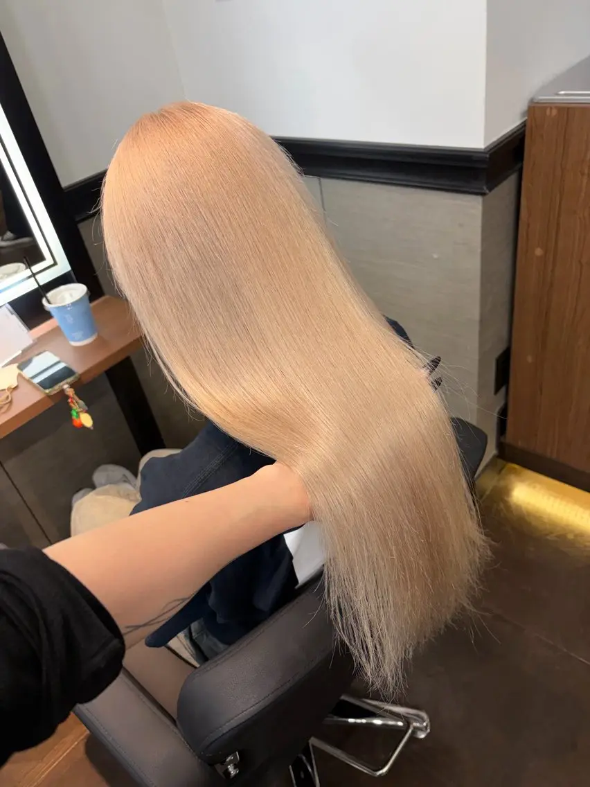 ロング カラー ヘアアレンジ ヘアカラー トリートメント 透明感カラー/推しカ ラー☁️JURAのヘアスタイル