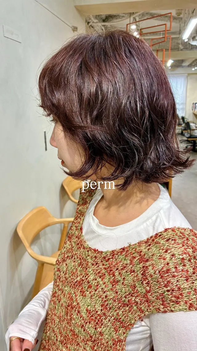 パーマ 桜井 俊規のヘアスタイル