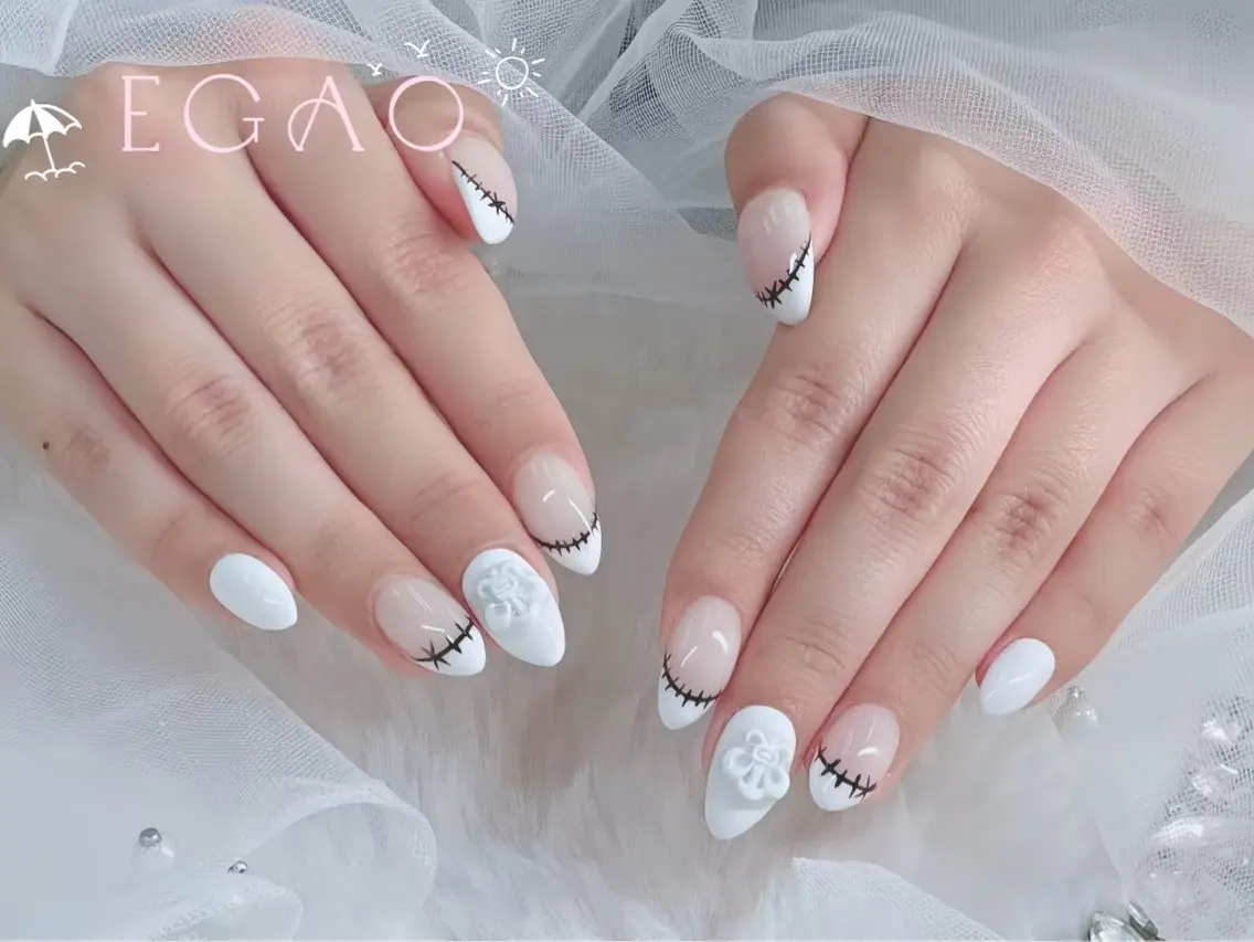 ネイル アートネイル フットネイル フレンチネイル ジェルネイル グラデーション ハンドネイル EGAO NAIL 錦糸町店のネイルデザイン