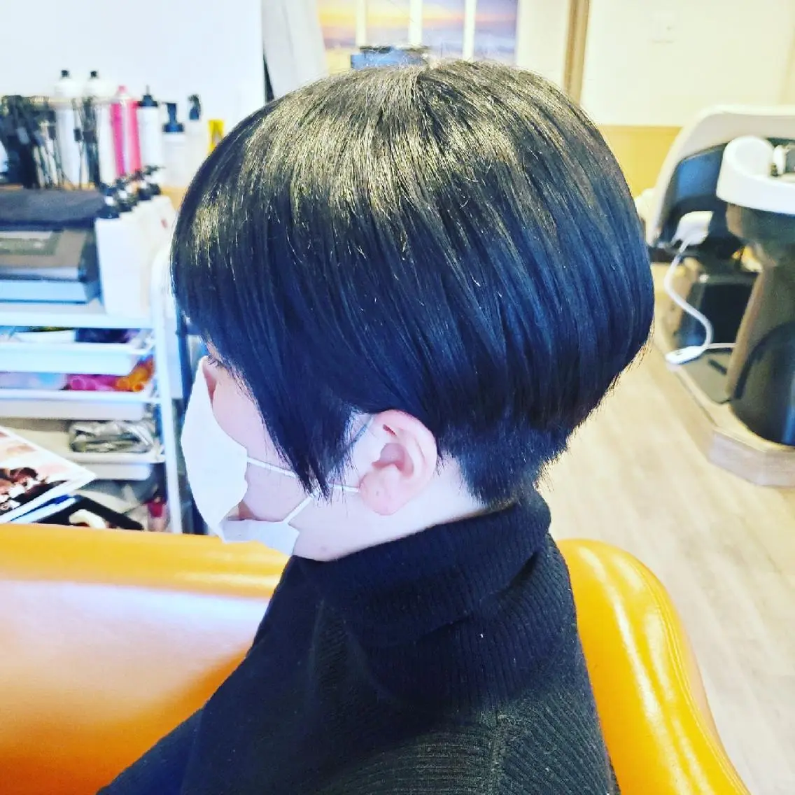 ショート カラー アディクシーカラー トリートメント カット ヘアカラー トリートメント spa hair ark 富井直美のヘアスタイル