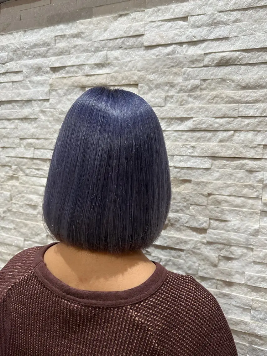 ショート ヘアカラー トリートメント miloc MOMOKAのヘアスタイル
