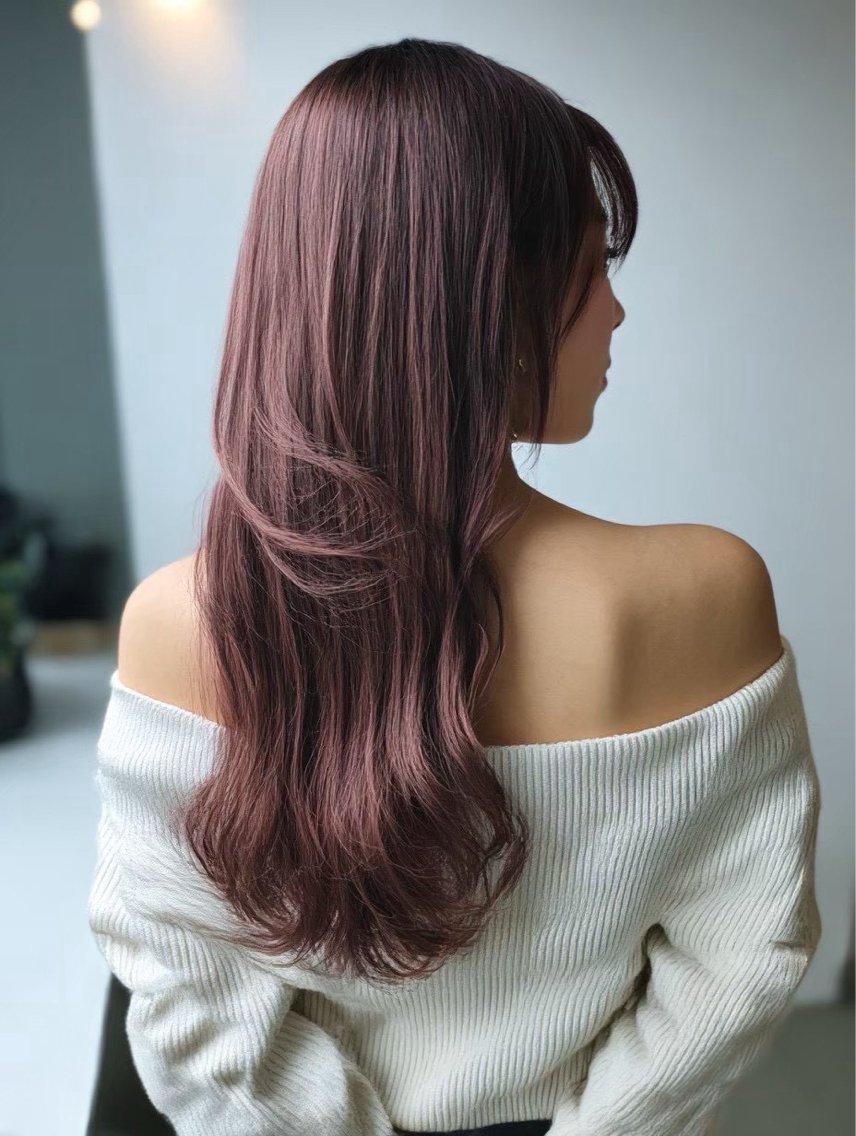 ロング ヘアカラー 森尾 鷹矢のヘアスタイル
