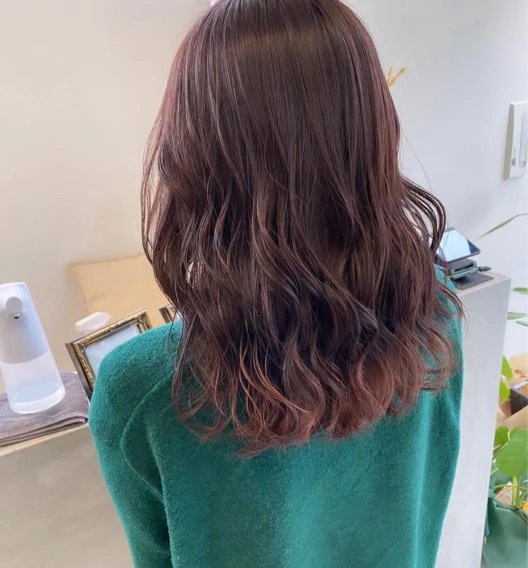 ミディアム ヘアカラー トリートメント 髪質改善/橿原神宮前 /藤田和輝のヘアスタイル