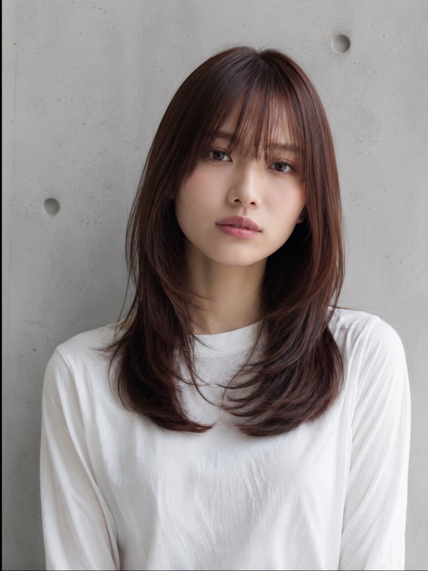 セミロング 艶髪診断で絶対綺麗✨ お悩み解決✨京谷宥✨のヘアスタイル