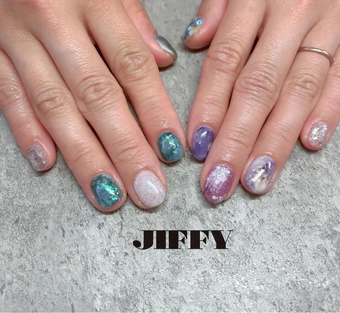 ネイル ニュアンスネイル JIFFY nailstudioのネイルデザイン