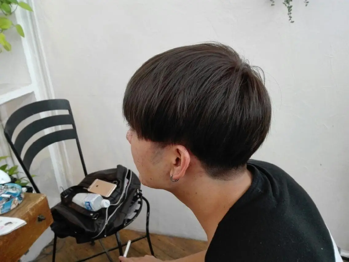 ショート カラー メンズ 児玉 一也のヘアスタイル