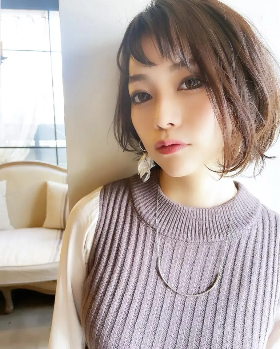 【ダメージレス】コテ巻き風♪ローヤルゼリーデジタルパーマ+美髪カット+4ptepトリートメントの写真