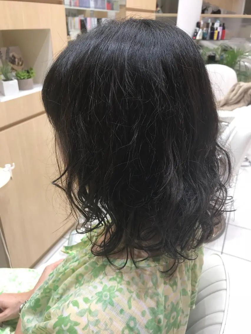 カット+パーマ+髪質改善トリートメントの写真