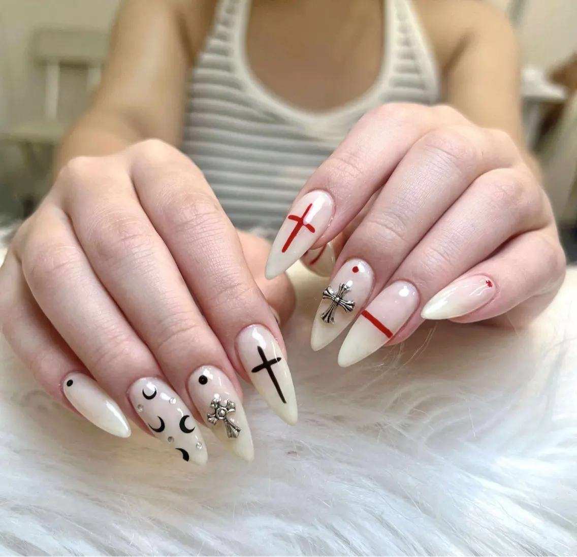 ネイル アートネイル 成人式 ジェルネイル ニュアンスネイル 夏ネイル ハンドネイル Jenn Nail Shinokuboのネイルデザイン