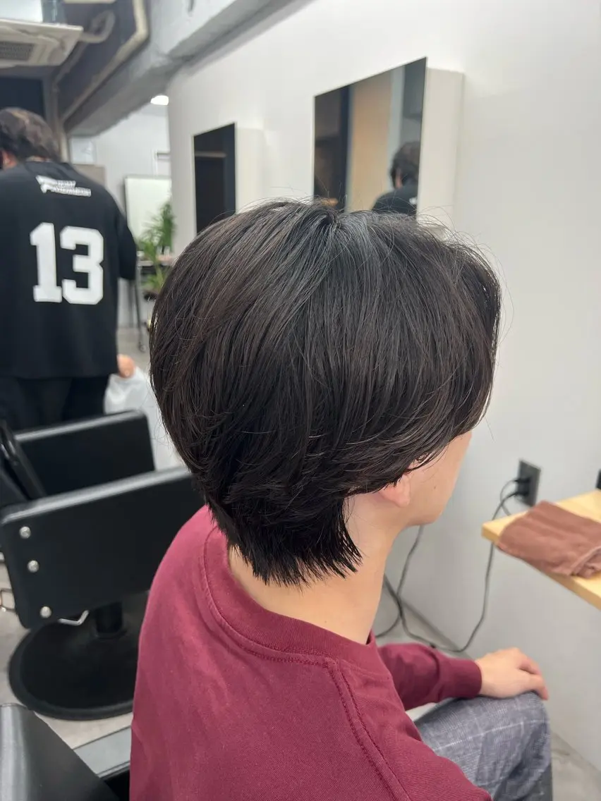 パーマ メンズ メンズパーマ ニュアンスパーマ トリートメント メンズパーマ北千住 学生人気No.1登坂のヘアスタイル