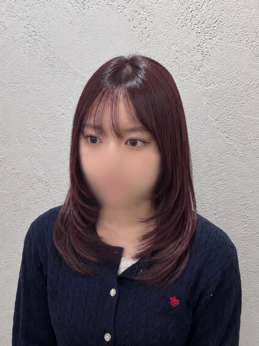 💎ミニモ限定価格💎🎀カット+カラー+TOKIOトリートメント🎀🫧の写真